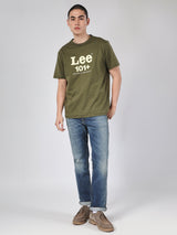 COMFORT FIT 101 COLLECTION MEN'S SHORT SLEEVE T-SHIRT DARK GREEN