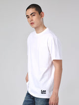 เสื้อยืดแขนสั้นผู้ชาย คอลเลคชั่น 101 COMFORT FIT สีขาว