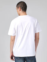 เสื้อยืดแขนสั้นผู้ชาย คอลเลคชั่น 101 COMFORT FIT สีขาว