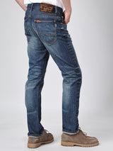 AUSTIN FIT 101 COLLECTION MID RISE REGULAR MEN'S JEANS MID INDIGO