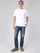 AUSTIN FIT 101 COLLECTION MID RISE REGULAR MEN'S JEANS MID INDIGO