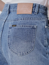 WIDE LEG FIT DENIM OBSESSION COLLECTION HIGH RISE RELAXED WOMEN'S JEANS LIGHT INDIGO