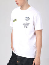 เสื้อยืดแขนสั้นผู้ชาย คอลเลคชั่น 101 COMFORT FIT สีขาว