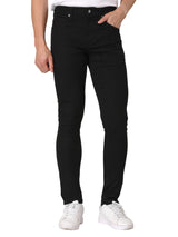 RAMONE FIT LOW RISE SLIM MEN'S JEANS BLACK