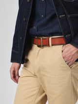 เข็มขัดผู้ชาย คอลเลคชั่น 101 สีน้ำตาล