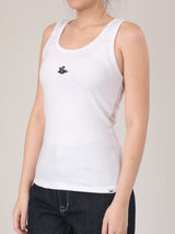 REGULAR FIT WOMEN'S TANK TOP WHITE