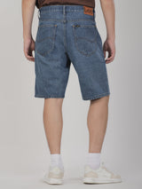 กางเกงยีนส์ขาสั้นผู้ชาย สียีนส์อ่อน