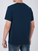 เสื้อยืดแขนสั้นผู้ชาย COMFORT FIT สีกรมท่า