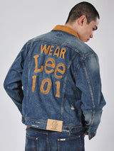 COMFORT FIT 101 COLLECTION MEN'S DENIM JACKET LIGHT INDIGO