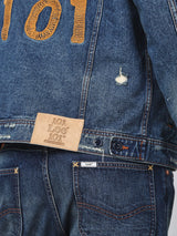 COMFORT FIT 101 COLLECTION MEN'S DENIM JACKET LIGHT INDIGO