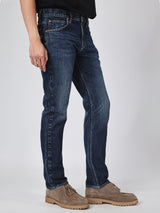 101 ROPE DYE COLLECTION KNOX FIT MID RISE REGULAR MEN'S JEANS MID INDIGO