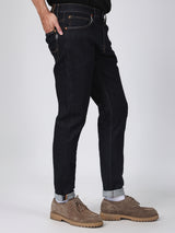 EDDIE FIT 101 COLLECTION MID RISE REGULAR MEN'S JEANS DARK INDIGO