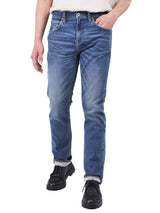 101 COLLECTION ZED FIT MID RISE SLIM MEN'S JEANS LIGHT INDIGO