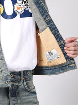 เสื้อแจ็คเก็ตผู้ชาย คอลเลคชั่น 101 COMFORT FIT สียีนส์อ่อน