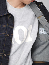 เสื้อแจ็คเก็ตผู้ชาย คอลเลคชั่น 101 COMFORT FIT สียีนส์เข้ม