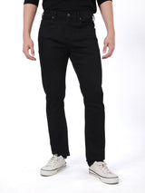 POWELL FIT LOW RISE SLIM MEN'S JEANS BLACK