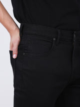 POWELL FIT LOW RISE SLIM MEN'S JEANS BLACK