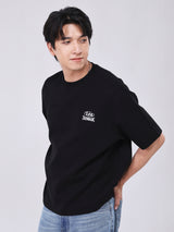COMFORT FIT LEE BANGKOK COLLECTION MEN'S SHORT SLEEVE T-SHIRT BLACK