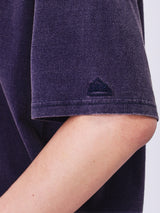 เสื้อยืดแขนสั้นผู้ชาย LOOSE FIT สีกรมท่า