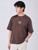 LOOSE FIT LEE BANGKOK COLLECTION MEN'S SHORT SLEEVE T-SHIRT BROWN