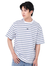 เสื้อยืดแขนสั้นผู้ชาย LOOSE FIT สีขาว