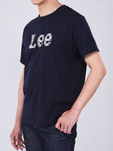 เสื้อยืดแขนสั้นผู้ชาย ทรงตรง สีกรมท่า