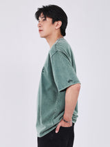 เสื้อยืดแขนสั้นผู้ชาย LOOSE FIT สีเขียว