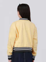 REGULAR FIT MINI ZOO COLLECTION GIRL'S JACKET YELLOW