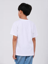 REGULAR FIT MINI ZOO COLLECTION BOY'S SHORT SLEEVE T-SHIRT WHITE