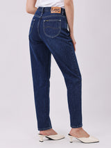 MOM FIT HIGH RISE MOM WOMEN'S JEANS DARK INDIGO
