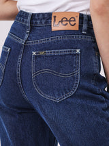 MOM FIT HIGH RISE MOM WOMEN'S JEANS DARK INDIGO