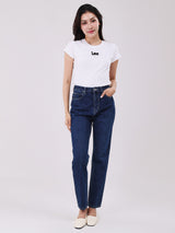 MOM FIT HIGH RISE MOM WOMEN'S JEANS DARK INDIGO