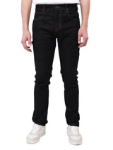 RAMONE FIT LOW RISE SLIM MEN'S JEANS BLACK