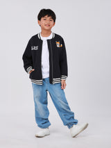 MINI ZOO COLLECTION BOY'S JACKET NAVY