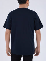 เสื้อยืดแขนสั้นผู้ชาย COMFORT FIT สีกรมท่า