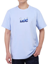 COMFORT FIT MEN'S SHORT SLEEVE T-SHIRT BLUE