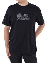 COMFORT FIT MEN'S SHORT SLEEVE T-SHIRT BLACK