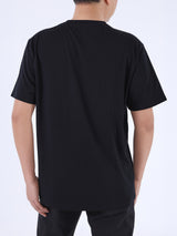 COMFORT FIT MEN'S SHORT SLEEVE T-SHIRT BLACK