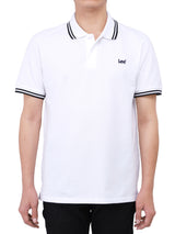 REGULAR FIT MEN'S SHORT SLEEVE POLO WHITE
