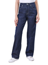 REGULAR FIT MID RISE WOMEN'S JEANS DARK INDIGO