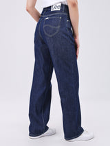 REGULAR FIT MID RISE WOMEN'S JEANS DARK INDIGO