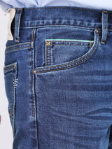 ZED FIT MID RISE SLIM MEN'S JEANS MID INDIGO