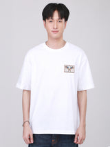 LOOSE FIT 101 COLLECTION MEN'S SHORT SLEEVE T-SHIRT OFF-WHITE