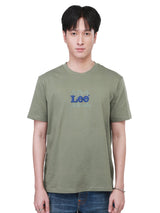 REGULAR FIT 101 COLLECTION MEN'S SHORT SLEEVE T-SHIRT OLIVE GREEN