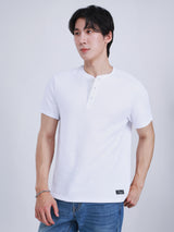 REGULAR FIT ON THE GO COLLECTION MEN'S SHORT SLEEVE T-SHIRT WHITE