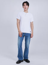 REGULAR FIT ON THE GO COLLECTION MEN'S SHORT SLEEVE T-SHIRT WHITE