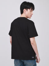 COMFORT FIT MEN'S SHORT SLEEVE T-SHIRT BLACK
