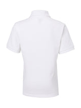 REGULAR FIT BOY'S SHORT SLEEVE POLO WHITE