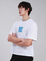 BOXY FIT NEW MARKET COLLECTION MEN'S SHORT SLEEVE T-SHIRT WHITE