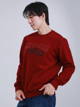 LOOSE FIT ON THE GO COLLECTION MEN'S SWEATSHIRT RED